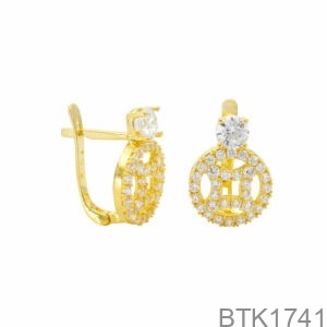 Bông Tai Vàng Vàng 610 - BTK1741
