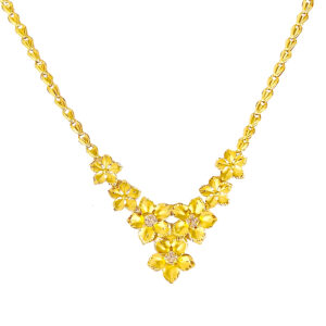 Dây Chuyền Cưới Vàng 24K - DCH230