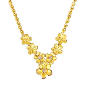 Dây Chuyền Cưới Vàng 24K - DCH247