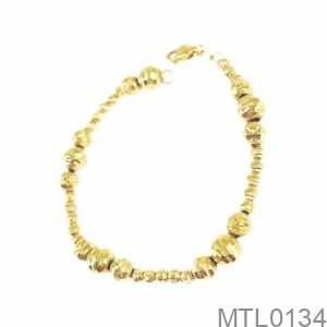 Lắc Tay Nữ Vàng Vàng 18K - MTL0134