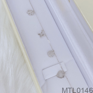 Lắc Tay Vàng Trắng 10K - MTL0146