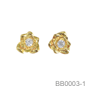 Bông Tai Nữ Vàng Vàng 610 - BB0003-1