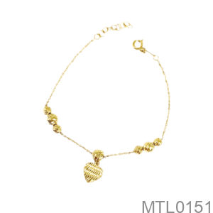 Lắc Tay Vàng Vàng 18K - MTL0151