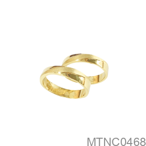 Nhẫn Cưới Vàng Vàng 18K - MTNC0468