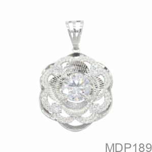Mặt Dây Nữ Vàng Trắng 610 - MDP189