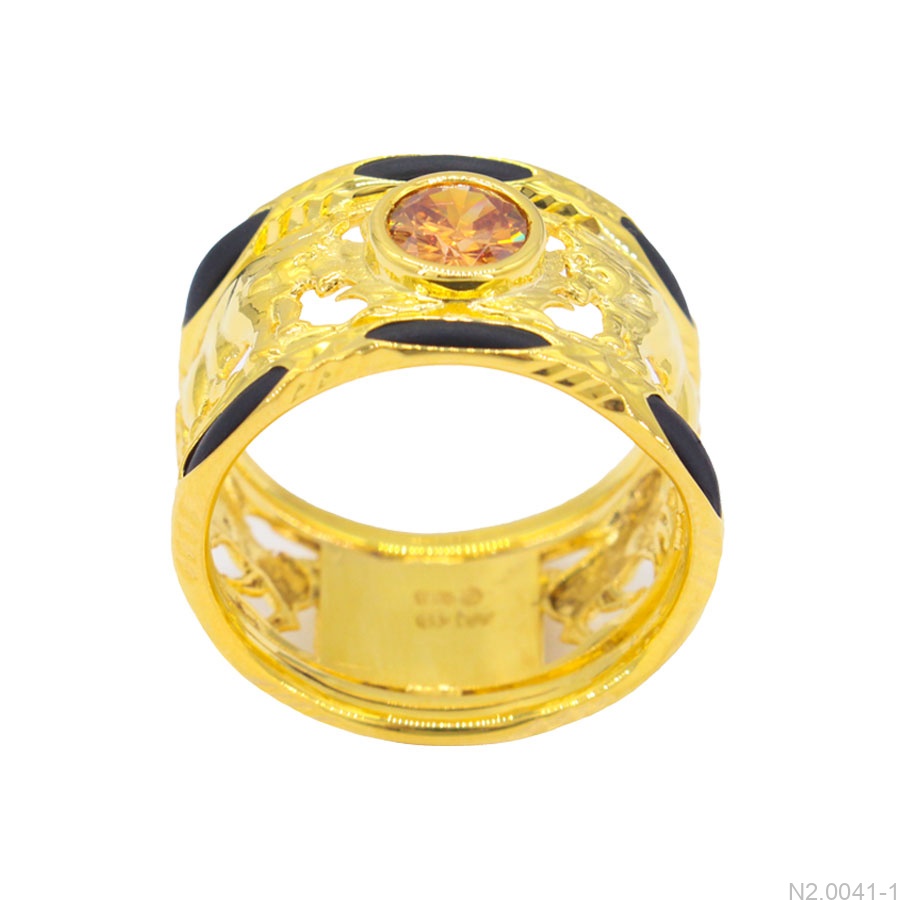 Nhẫn Nam Phong Thủy Vàng Vàng 18K - N2.0041-1