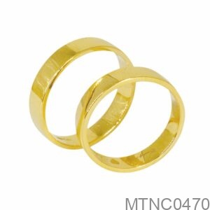 Nhẫn Cưới Vàng Vàng 18K - MTNC0470