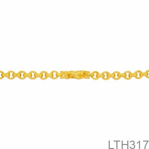Lắc Tay Nam Vàng Vàng 18K - LTH317