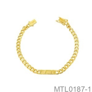 Lắc Tay Vàng Vàng 18K - MTL0187-1