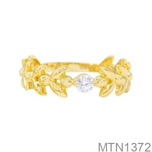 Nhẫn Nữ Vàng Vàng 18K- MTN1372