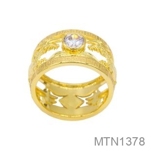 Nhẫn Nam Vàng Vàng 18K - MTN1378