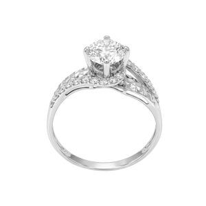 Nhẫn Cầu Hôn Vàng Trắng 10K - PDH43