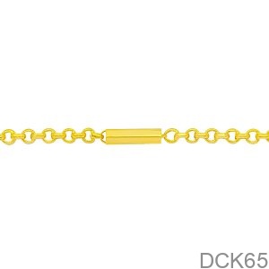 Dây Chuyền Vàng Vàng 18K - DCK65