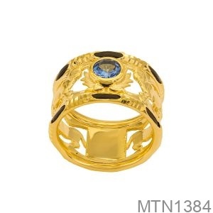 Nhẫn Nam Vàng Vàng 18K - MTN1384