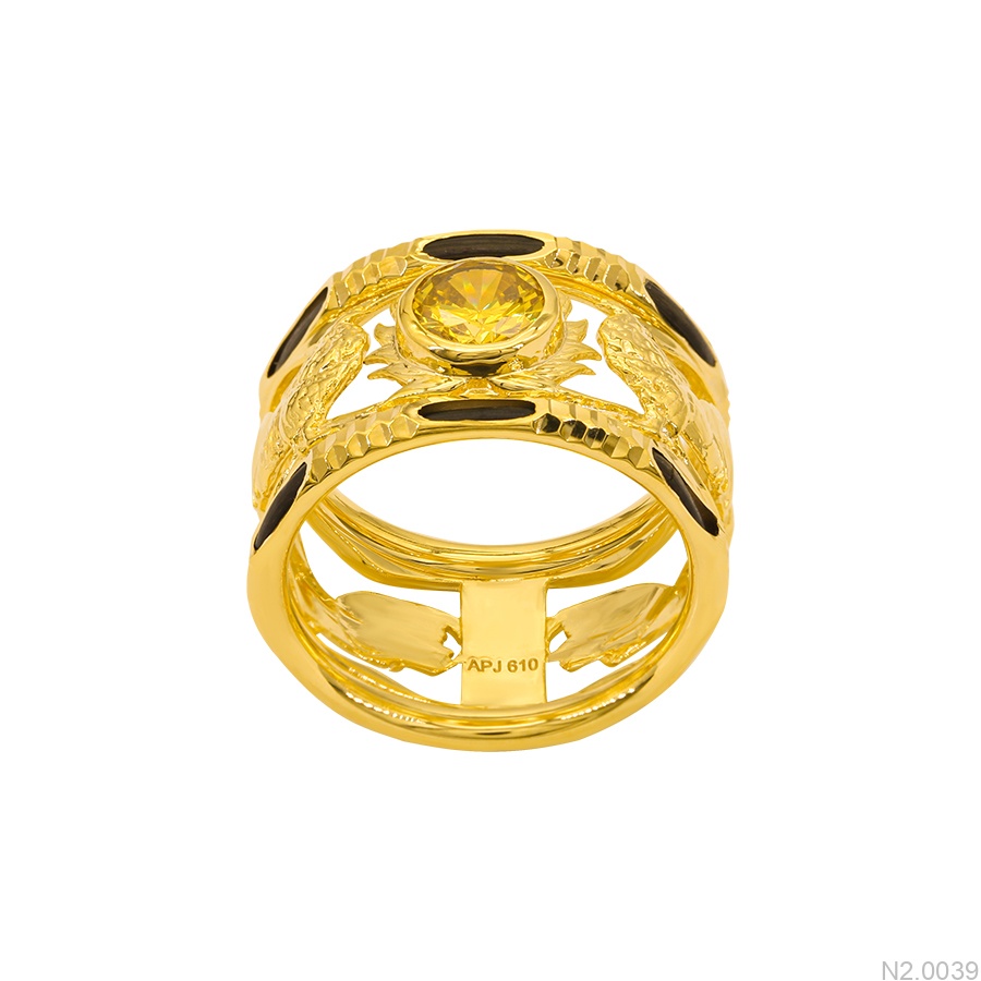 Nhẫn Nam Vàng Vàng 18K - N2.0039