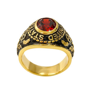 Nhẫn Nam Vàng Vàng 18K - ANB01-1