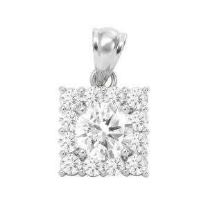 Mặt Dây Vàng Trắng Vàng 18K - MTM0659