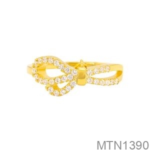 Nhẫn Nữ Vàng Vàng 18K - MTN1390