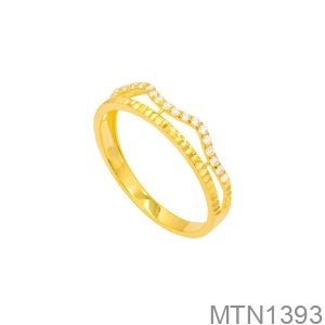 Nhẫn Nữ Vàng Vàng 610 - MTN1393