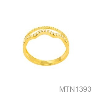 Nhẫn Nữ Vàng Vàng 18K - MTN1393