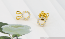 Mẫu bông tai hình con vật cho các bạn nữ cá tính