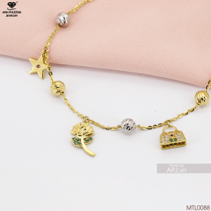 Lắc Chân Vàng Vàng 610 - MTL0088