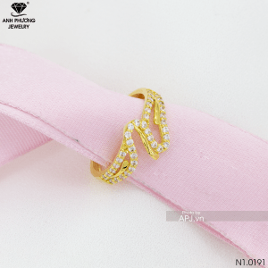 Nhẫn Nữ Vàng Vàng 18K(750) - N1.0191