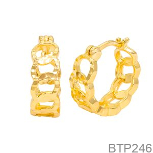 Bông Tai Nữ Vàng Vàng 610 - BTP246