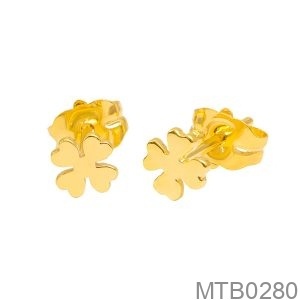 Bông Tai Nữ Vàng Vàng 610 - MTB0280