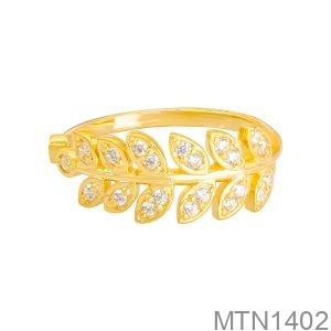 Nhẫn Nữ Vàng Vàng 18K - MTN1402