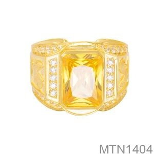 Nhẫn Nam Vàng Vàng 18K - MTN1404