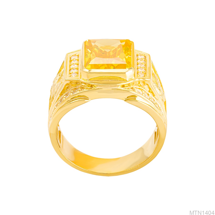 Nhẫn Nam Vàng Vàng 18K - MTN1404