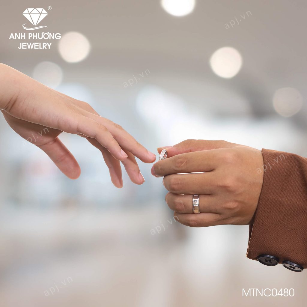 Nhẫn cưới thiết kế theo yêu cầu 2022 tại APJ