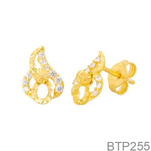 Bông Tai Nữ Vàng Vàng 610 - BTP255