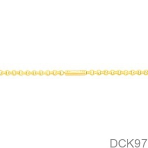 Dây Chuyền Nam Vàng Vàng 18K - DCK97