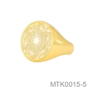 Nhẫn Nam Vàng Vàng 18K - MTK0015-5