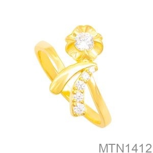 Nhẫn Nữ Vàng Vàng 14K - MTN1412