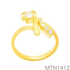 Nhẫn Nữ Vàng Vàng 14K - MTN1412