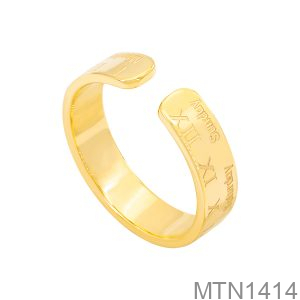 Nhẫn Nam Vàng Vàng 18K - MTN1414
