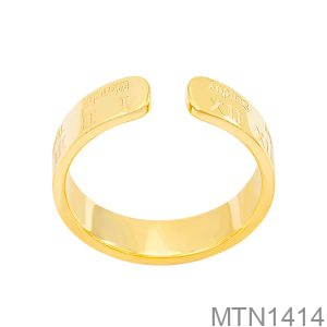 Nhẫn Nam Vàng Vàng 18K - MTN1414