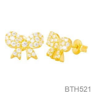 Bông Tai Nữ Vàng Vàng 610 - BTH521