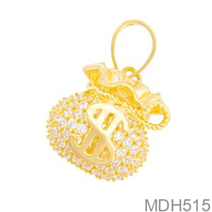 Mặt Dây Nữ Vàng Vàng 18K - MDH515