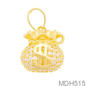 Mặt Dây Nữ Vàng Vàng 18K - MDH515
