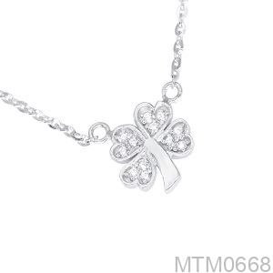 Dây Mặt Nữ Vàng Trắng 10K - MTM0668