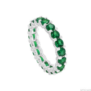 Nhẫn Nữ Vàng Trắng 18K(750) - MTN1425