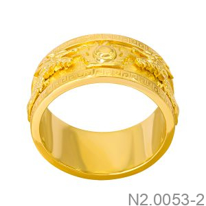 Nhẫn Nam Vàng Vàng 18K - N2.0053-2