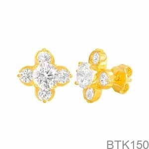 Bông tai Nữ Vàng Vàng 610 - BTK150