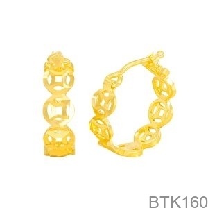 Bông tai Nữ Vàng Vàng 610 - BTK160