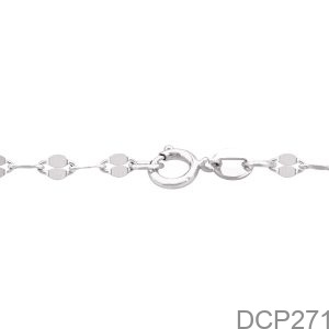 Dây Chuyền Nữ Vàng Trắng 10K(417) - DCP271