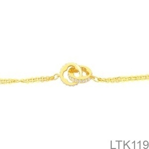 Lắc Tay Nữ Vàng Vàng 18K - LTK119